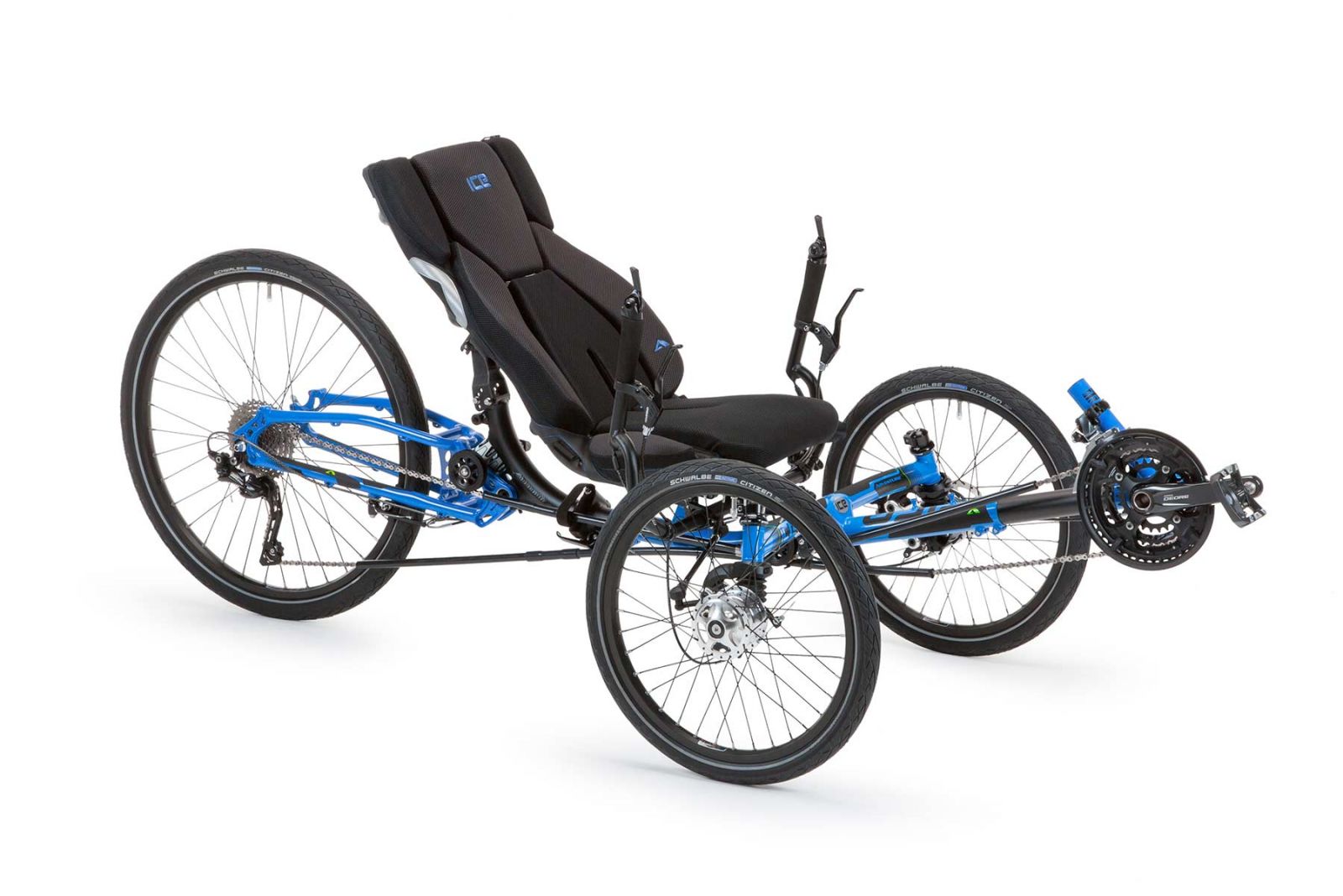 full suspension recumbent trike