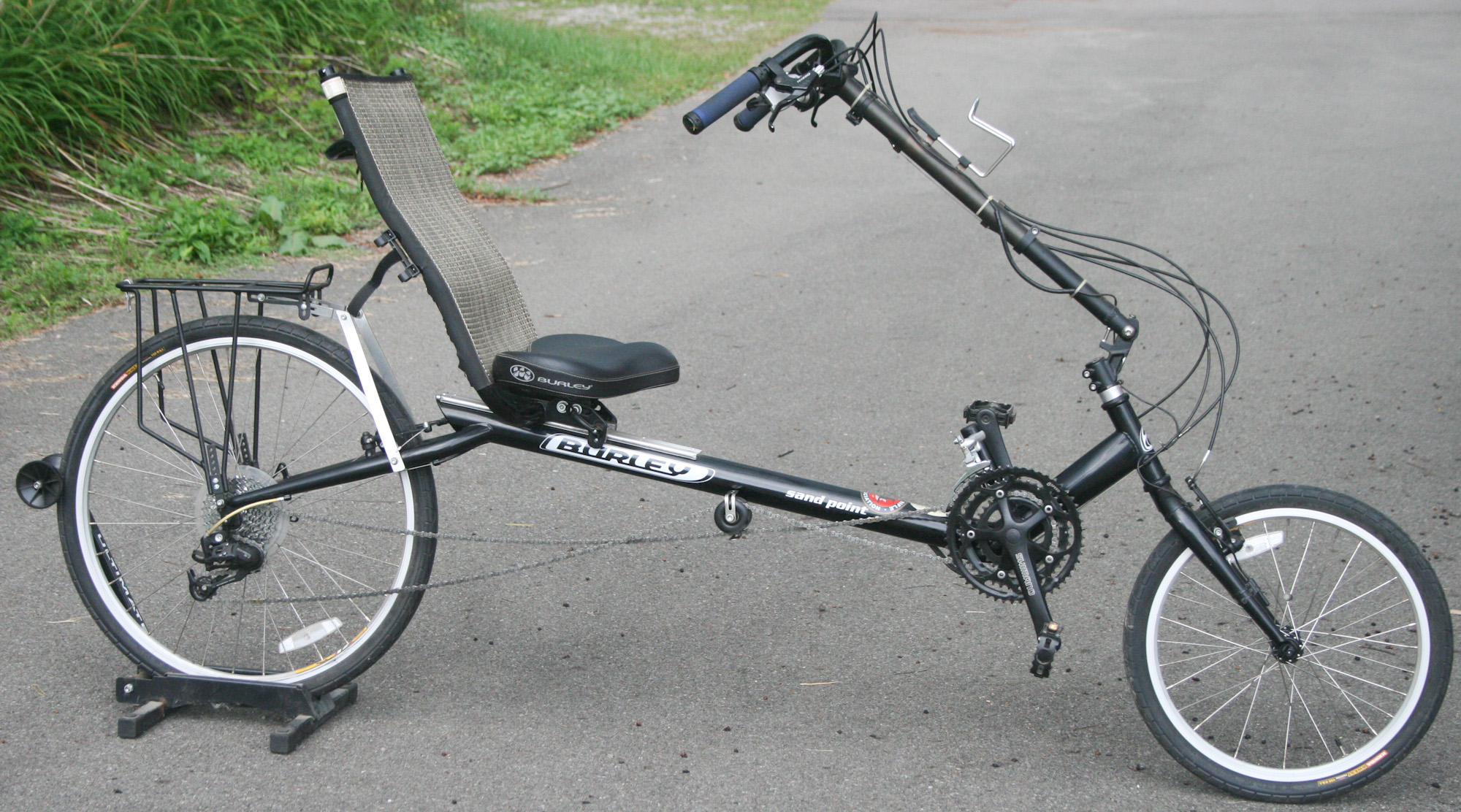 burley canto recumbent bike