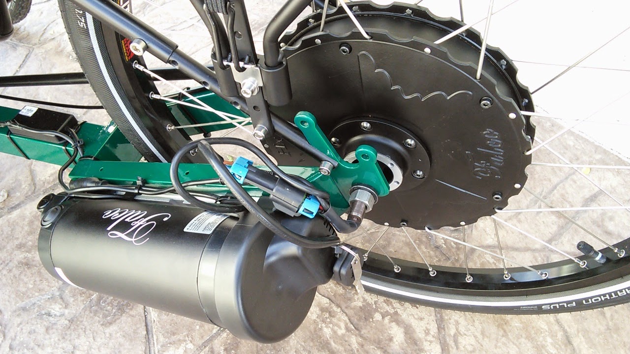 recumbent trike electric hub motor