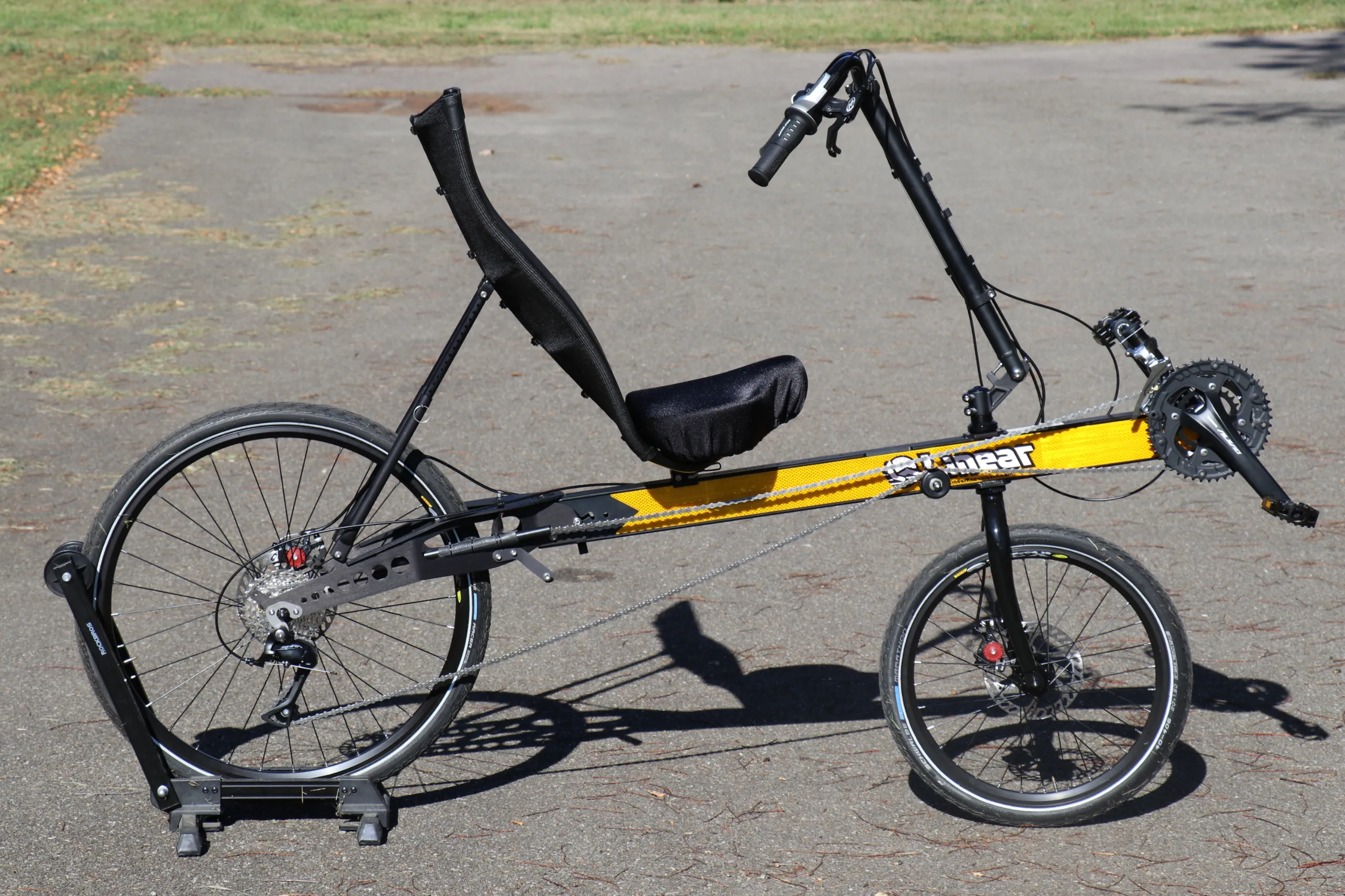 Linear Roadster 42″ Above Seat Steering Folding Gold
