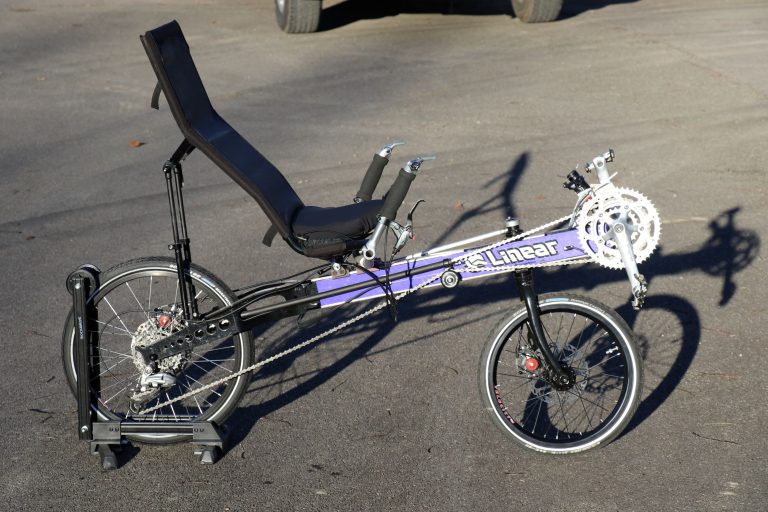 BikeE Recumbents Bicycle Man