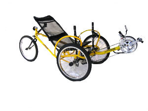 tadpole recumbent bike