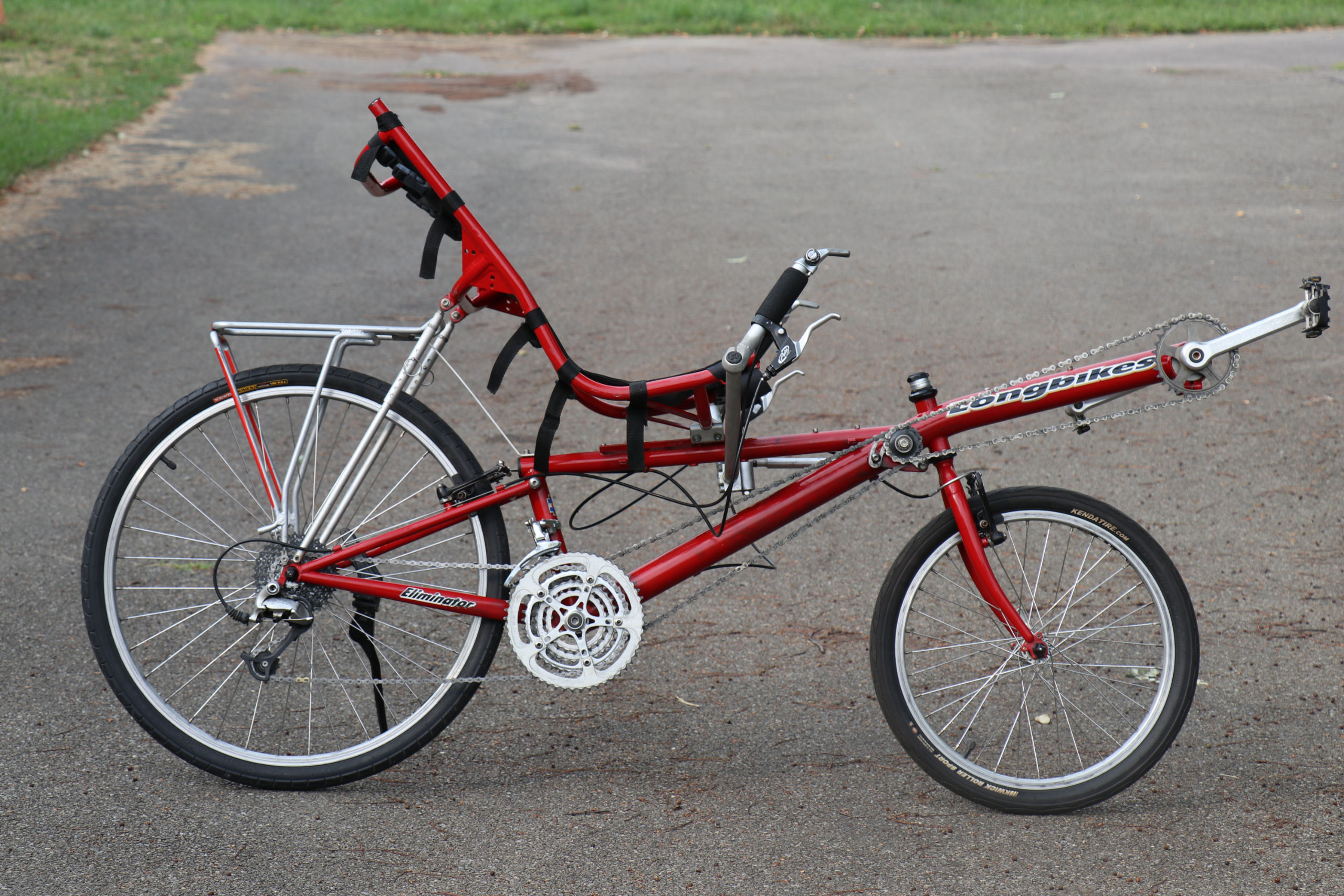 Used Red Longsbikes Eliminator