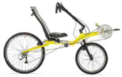 Burley Hepcat Recumbent Bike - Bicycle Man