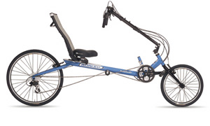 Burley Koosah Recumbent Bike Bicycle Man