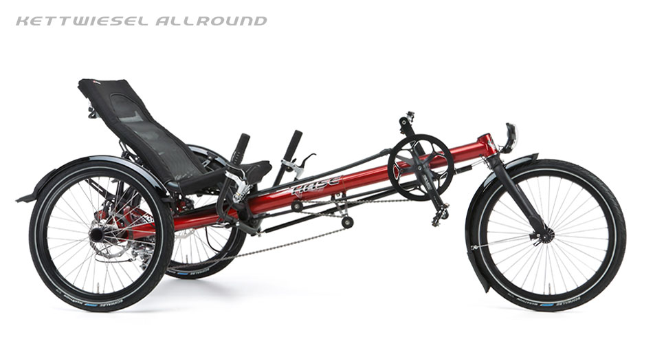 trike with reclining seat