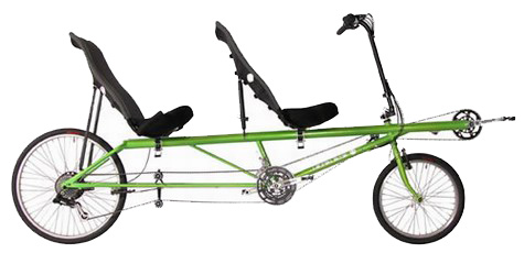 recumbent tandem