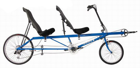 Rans Screamer Sport Recumbent Tandem - Bicycle Man